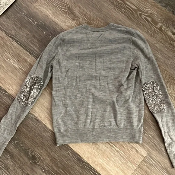 Zadig & Voltaire grey sweater w/sequin detail on. - Picture 3 of 6